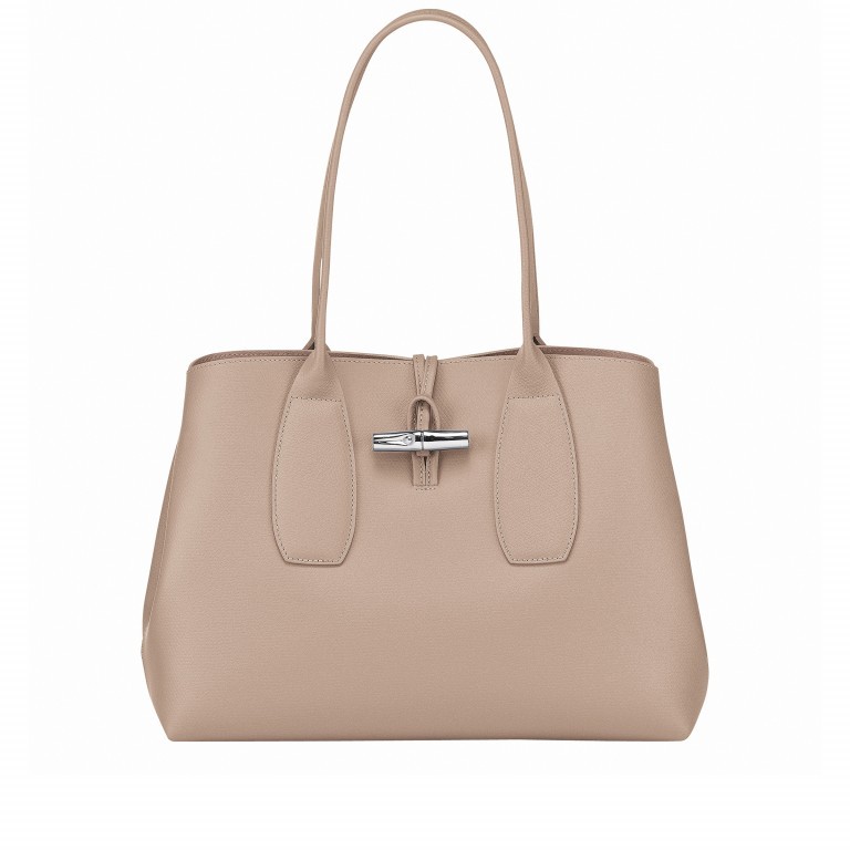 Shopper Roseau Shopper Beige, Farbe: beige, Marke: Longchamp, EAN: 3597921883180, Abmessungen in cm: 35x23.5x13.5, Bild 1 von 6