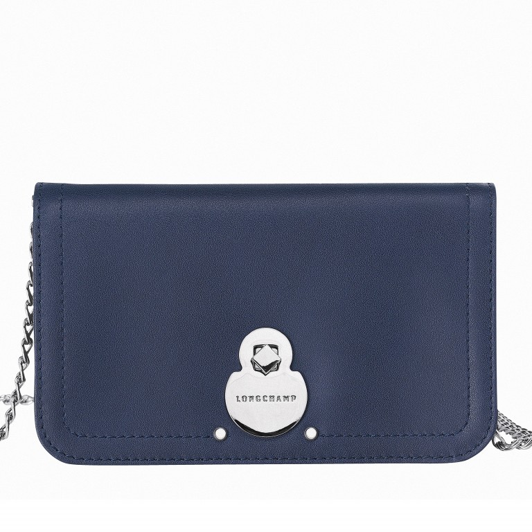 Umhängetasche / Clutch Cavalcade HNA-4559 Dunkelblau, Farbe: blau/petrol, Marke: Longchamp, EAN: 3597921832027, Abmessungen in cm: 19.5x12x0.4, Bild 1 von 1