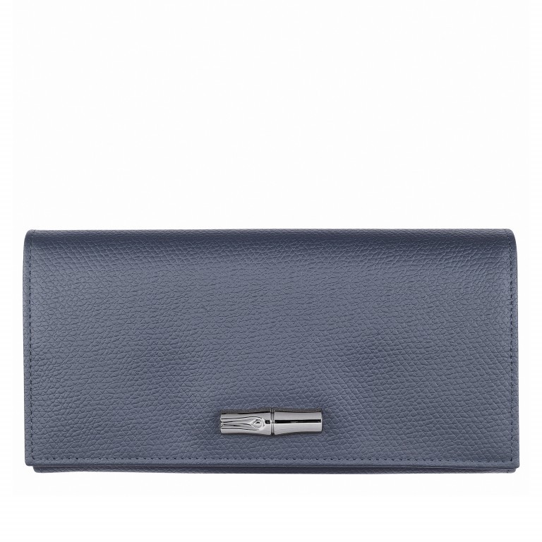 Geldbörse Roseau HPN-3146 Hellblau, Farbe: blau/petrol, Marke: Longchamp, EAN: 3597921843603, Abmessungen in cm: 19.5x10x3.5, Bild 1 von 2