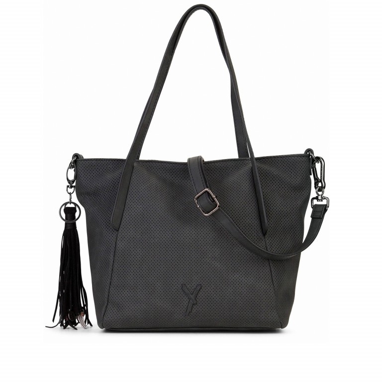 Shopper Romy 11881 Black, Farbe: schwarz, Marke: Suri Frey, EAN: 4056185108877, Abmessungen in cm: 26x25x10, Bild 1 von 9