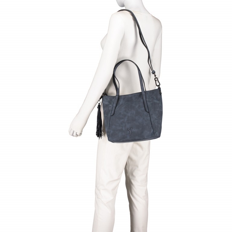 Shopper Romy 11881 Black, Farbe: schwarz, Marke: Suri Frey, EAN: 4056185108877, Abmessungen in cm: 26x25x10, Bild 6 von 9