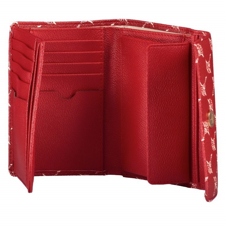 Geldbörse Cortina Cosma MH10F Red, Farbe: rot/weinrot, Marke: Joop!, EAN: 4053533800438, Abmessungen in cm: 14x10x3, Bild 5 von 6