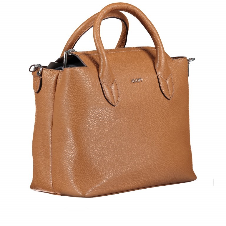 Handtasche Chiara Tonia SHZ Cognac, Farbe: cognac, Marke: Joop!, EAN: 4053533801688, Abmessungen in cm: 26x22x14, Bild 2 von 7