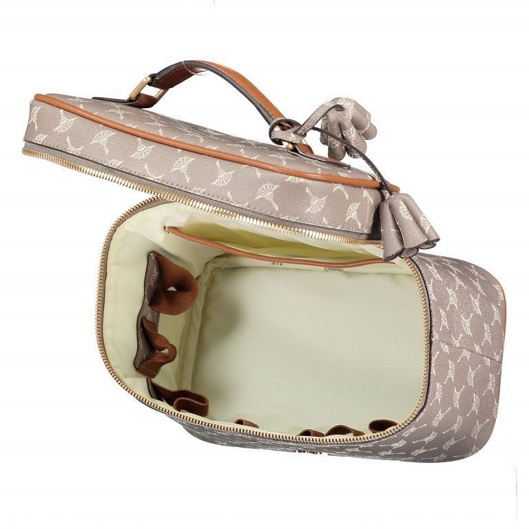 Kosmetikkoffer Cortina Flora MHZ Light Grey, Farbe: grau, Marke: Joop!, EAN: 4053533800025, Abmessungen in cm: 25x18x14, Bild 7 von 8
