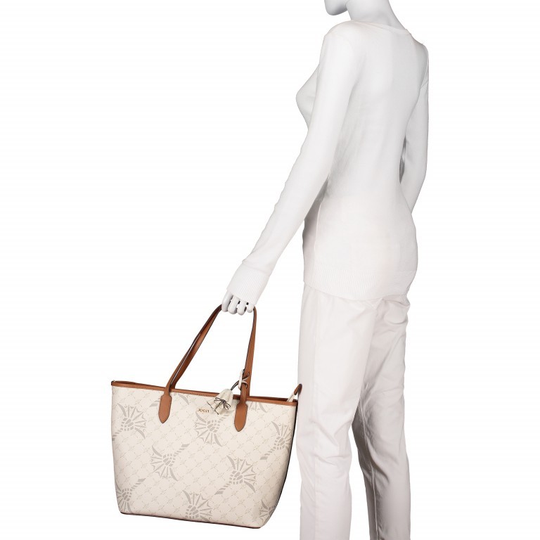 Shopper Cortina Lara LHZ Off White, Farbe: weiß, Marke: Joop!, EAN: 4053533813025, Abmessungen in cm: 32x29x17, Bild 5 von 8