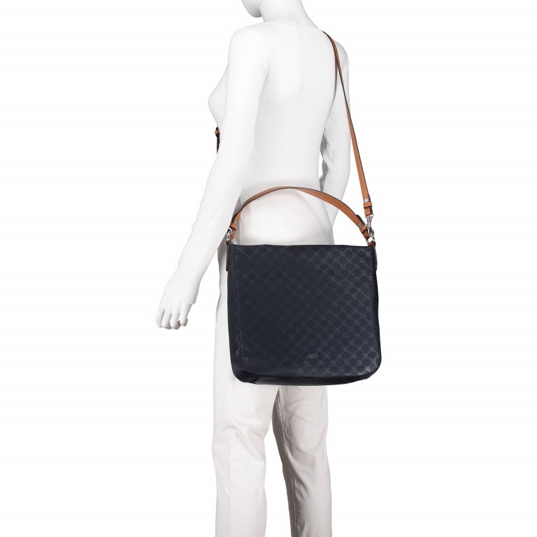 Beuteltasche Nylon Cornflower Dina LVZ Light Grey, Farbe: grau, Marke: Joop!, EAN: 4053533801091, Abmessungen in cm: 30x30x9, Bild 6 von 8