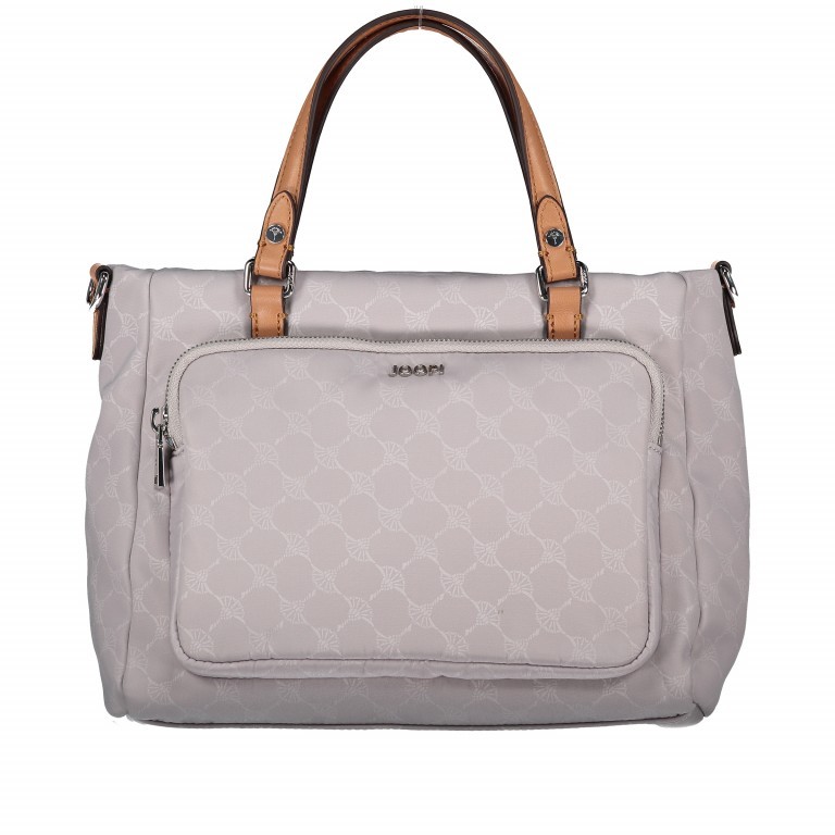 Handtasche Nylon Cornflower Elvira SHZ Light Grey, Farbe: grau, Marke: Joop!, EAN: 4053533801015, Abmessungen in cm: 27x21x12, Bild 1 von 8