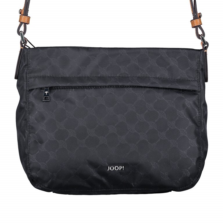 Umhängetasche Nylon Cornflower Annika MHZ Nightblue, Farbe: blau/petrol, Marke: Joop!, EAN: 4053533801503, Abmessungen in cm: 25x22x10, Bild 1 von 6