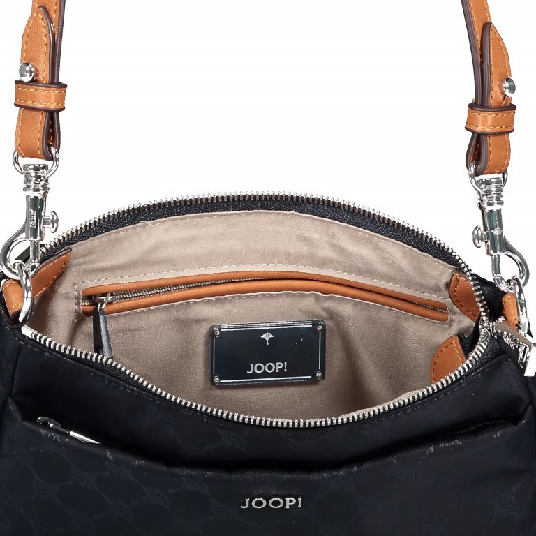 Umhängetasche Nylon Cornflower Circe SHZ Light Grey, Farbe: grau, Marke: Joop!, EAN: 4053533800971, Abmessungen in cm: 24x15x8, Bild 6 von 7