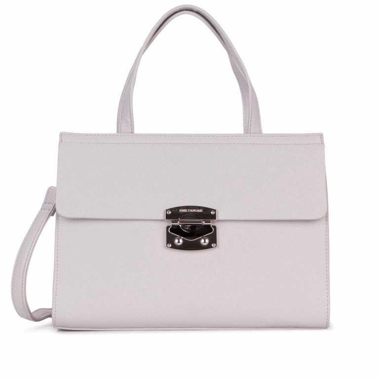 Handtasche Luca Light Grey, Farbe: grau, Marke: Emily & Noah, EAN: 4049391284022, Bild 1 von 6