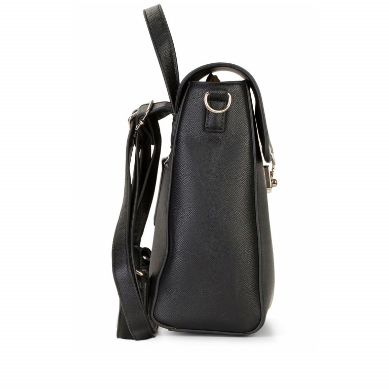 Rucksack Luca Black, Farbe: schwarz, Marke: Emily & Noah, EAN: 4049391284039, Abmessungen in cm: 21x27x10, Bild 3 von 5