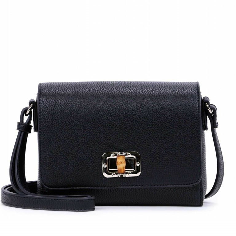 Umhängetasche Lexa Black, Farbe: schwarz, Marke: Emily & Noah, EAN: 4049391284923, Abmessungen in cm: 19x15x9, Bild 1 von 6