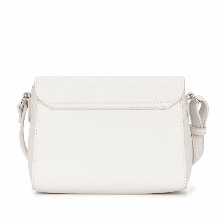Umhängetasche Lexa White, Farbe: weiß, Marke: Emily & Noah, EAN: 4049391284930, Abmessungen in cm: 19x15x9, Bild 3 von 6