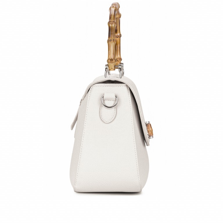 Umhängetasche Lexa White, Farbe: weiß, Marke: Emily & Noah, EAN: 4049391285135, Abmessungen in cm: 24x19x11, Bild 3 von 9