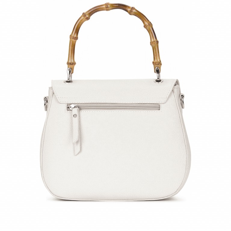 Umhängetasche Lexa White, Farbe: weiß, Marke: Emily & Noah, EAN: 4049391285135, Abmessungen in cm: 24x19x11, Bild 4 von 9