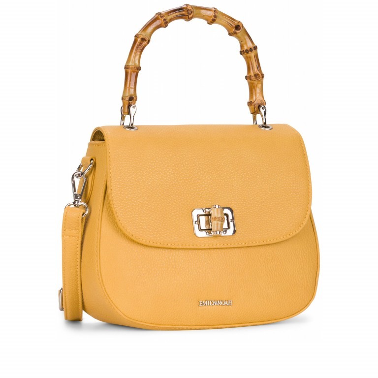 Umhängetasche Lexa Yellow, Farbe: gelb, Marke: Emily & Noah, EAN: 4049391285159, Abmessungen in cm: 24x19x11, Bild 2 von 8