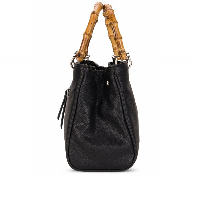Handtasche Lexa Black, Farbe: schwarz, Marke: Emily & Noah, EAN: 4049391285227, Abmessungen in cm: 27x18x10.5, Bild 3 von 9