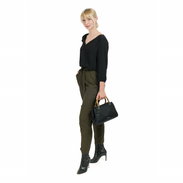 Handtasche Lexa Black, Farbe: schwarz, Marke: Emily & Noah, EAN: 4049391285227, Abmessungen in cm: 27x18x10.5, Bild 5 von 9