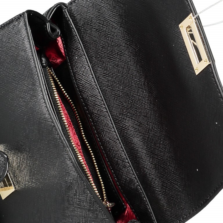 Umhängetasche Borsa Schwarz, Farbe: schwarz, Marke: Love Moschino, EAN: 8059826083973, Abmessungen in cm: 22x13.5x9, Bild 7 von 7