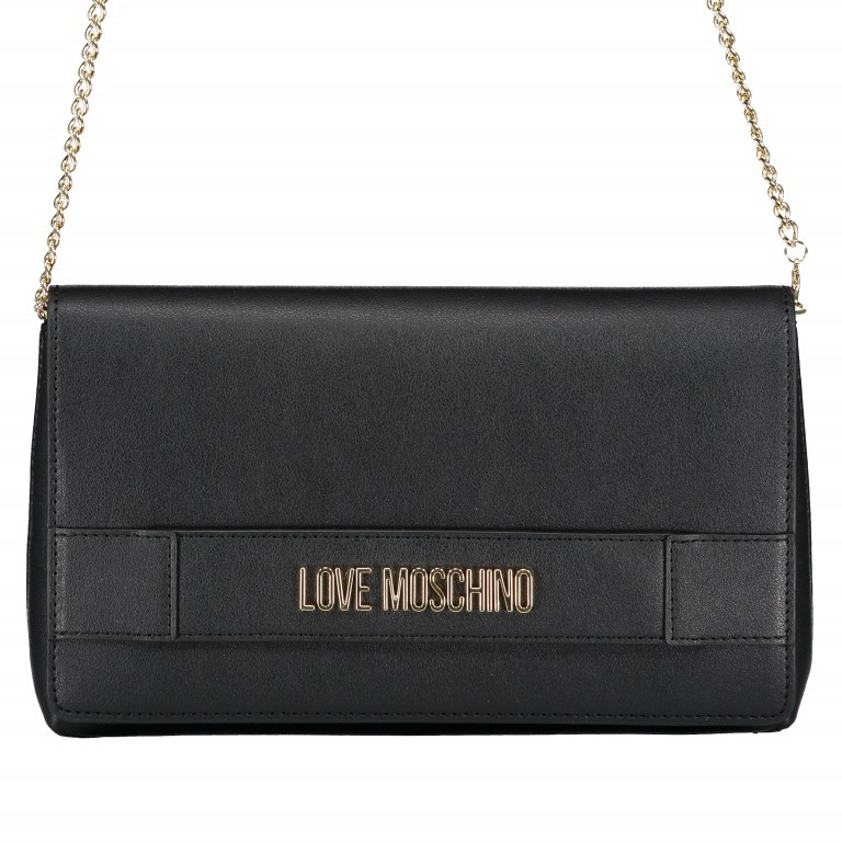 Umhängetasche Borsa Schwarz, Farbe: schwarz, Marke: Love Moschino, EAN: 8054406652433, Abmessungen in cm: 26x16x5, Bild 1 von 7