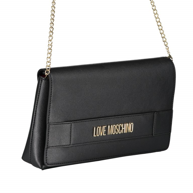 Umhängetasche Borsa Schwarz, Farbe: schwarz, Marke: Love Moschino, EAN: 8054406652433, Abmessungen in cm: 26x16x5, Bild 2 von 7