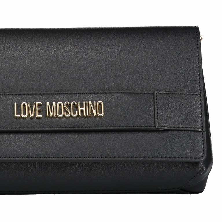 Umhängetasche Borsa Schwarz, Farbe: schwarz, Marke: Love Moschino, EAN: 8054406652433, Abmessungen in cm: 26x16x5, Bild 7 von 7