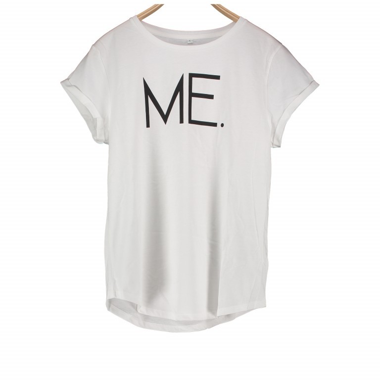 T-Shirt ME ONE-SIZE Off White Black, Farbe: weiß, Marke: Another Me, Bild 2 von 2