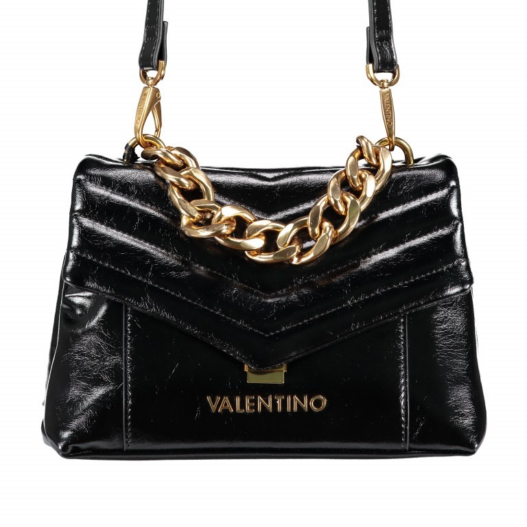 Umhängetasche Grifone Nero, Farbe: schwarz, Marke: Valentino Bags, EAN: 8058043053110, Abmessungen in cm: 26x17x10, Bild 8 von 8