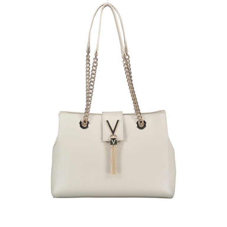 Shopper Divina Ghiaccio, Farbe: grau, Marke: Valentino Bags, EAN: 8058043025636, Abmessungen in cm: 30.5x22x10, Bild 1 von 5