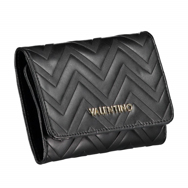 Geldbörse Fauno Nero, Farbe: schwarz, Marke: Valentino Bags, EAN: 8058043054407, Abmessungen in cm: 15x11x2.5, Bild 2 von 4
