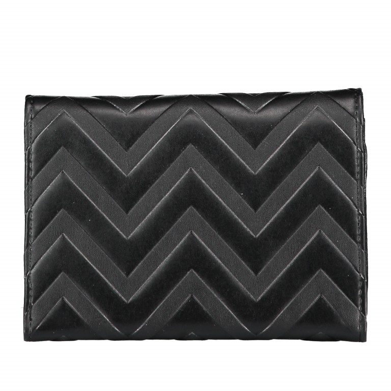 Geldbörse Fauno Nero, Farbe: schwarz, Marke: Valentino Bags, EAN: 8058043054407, Abmessungen in cm: 15x11x2.5, Bild 3 von 4