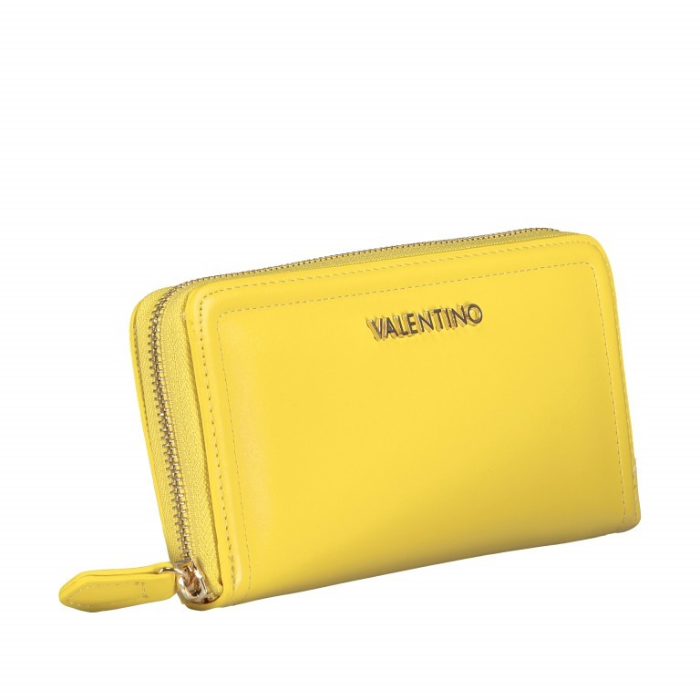 Geldbörse Bicorno Limone, Farbe: gelb, Marke: Valentino Bags, EAN: 8058043045498, Abmessungen in cm: 19x10x3, Bild 2 von 4
