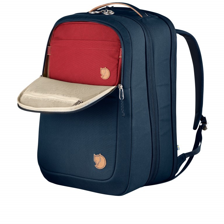 Kulturbeutel Travel Toiletry Bag Navy, Farbe: blau/petrol, Marke: Fjällräven, EAN: 7323450297596, Abmessungen in cm: 26x17x9, Bild 3 von 3