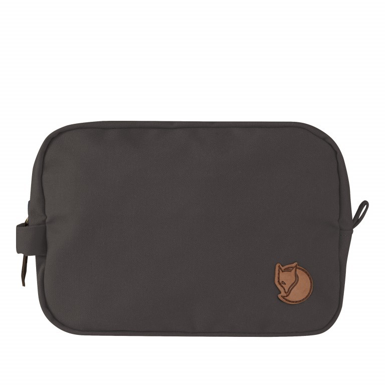 Kosmetiktasche Gear Bag Dark Grey, Farbe: anthrazit, Marke: Fjällräven, EAN: 7323450022259, Abmessungen in cm: 20x14x7, Bild 1 von 3