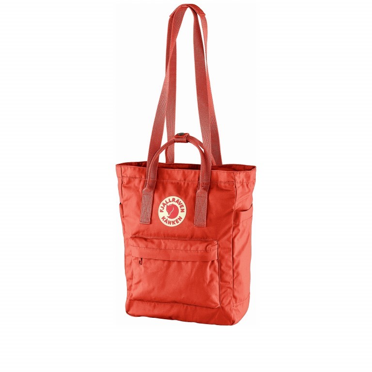 Tasche Kånken Totepack Rowan Red, Farbe: orange, Marke: Fjällräven, EAN: 7323450598341, Abmessungen in cm: 30x36x15, Bild 2 von 8