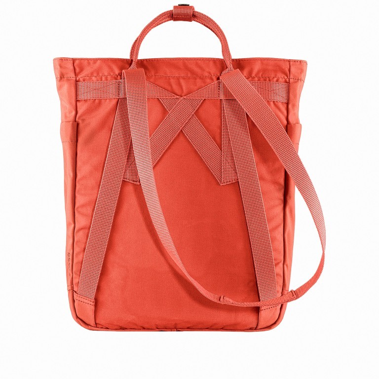 Tasche Kånken Totepack Rowan Red, Farbe: orange, Marke: Fjällräven, EAN: 7323450598341, Abmessungen in cm: 30x36x15, Bild 3 von 8