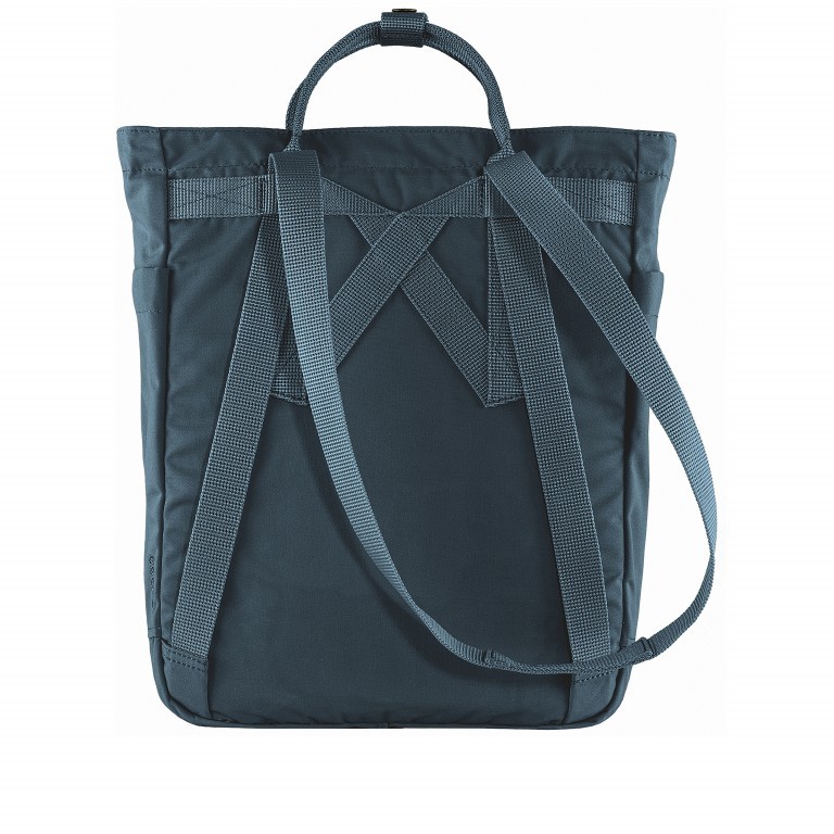 Tasche Kånken Totepack Navy, Farbe: blau/petrol, Marke: Fjällräven, EAN: 7323450598365, Abmessungen in cm: 30x36x15, Bild 3 von 8