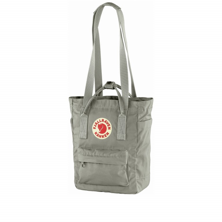 Tasche Kånken Totepack Mini Fog, Farbe: grau, Marke: Fjällräven, EAN: 7323450598389, Abmessungen in cm: 25x30x13, Bild 2 von 8