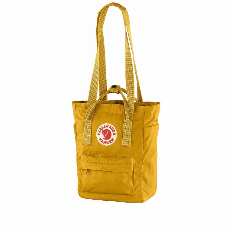 Tasche Kånken Totepack Mini Ochre, Farbe: gelb, Marke: Fjällräven, EAN: 7323450598396, Abmessungen in cm: 25x30x13, Bild 2 von 8