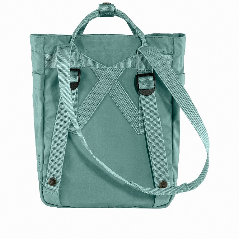 Tasche Kånken Totepack Mini Frost Green, Farbe: grün/oliv, Marke: Fjällräven, EAN: 7323450598457, Abmessungen in cm: 25x30x13, Bild 3 von 8