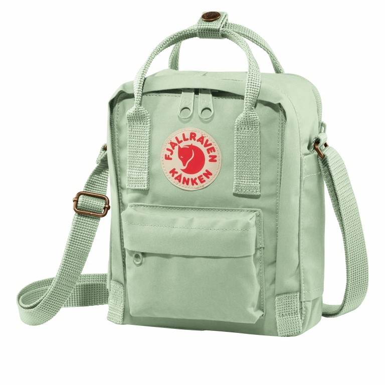 Umhängetasche Kånken Sling Mint Green, Farbe: grün/oliv, Marke: Fjällräven, EAN: 7323450617066, Abmessungen in cm: 15x20x11, Bild 1 von 10