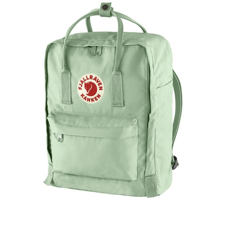 Rucksack Kånken Mint Green, Farbe: grün/oliv, Marke: Fjällräven, EAN: 7323450598051, Abmessungen in cm: 27x38x13, Bild 2 von 15