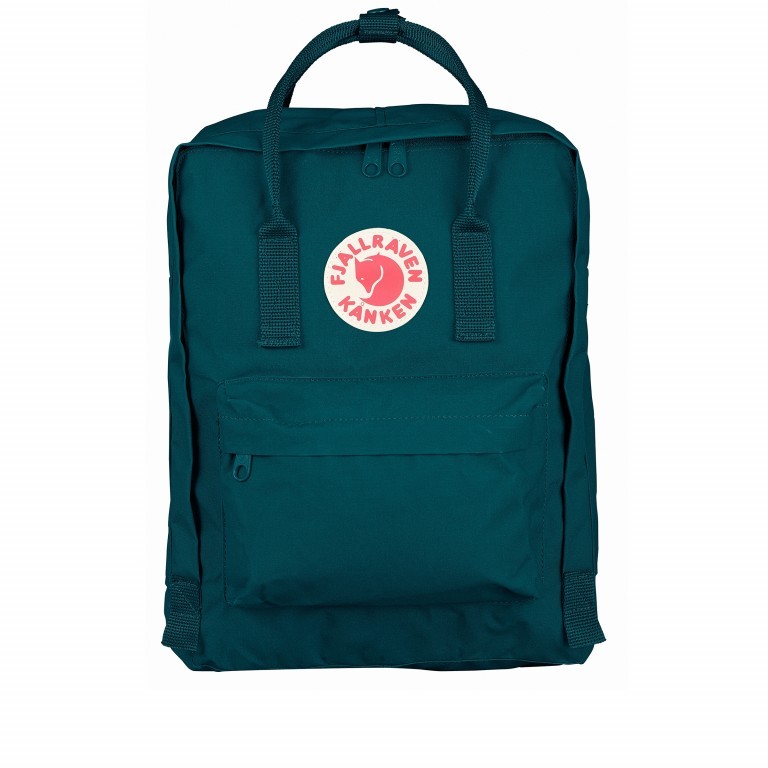 Rucksack Kånken Glacier Green, Farbe: blau/petrol, Marke: Fjällräven, EAN: 7323450451325, Abmessungen in cm: 27x38x13, Bild 1 von 15