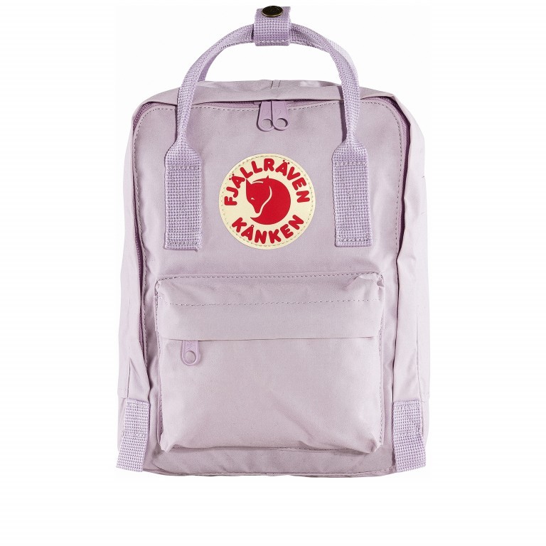 Rucksack Kånken Mini Pastel Lavender, Farbe: flieder/lila, Marke: Fjällräven, EAN: 7323450598020, Abmessungen in cm: 20x29x13, Bild 1 von 12