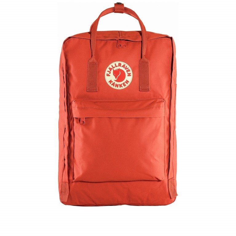 Rucksack Kånken Laptop 17 Zoll Rowan Red, Farbe: orange, Marke: Fjällräven, EAN: 7323450597573, Abmessungen in cm: 30x42x18, Bild 1 von 15