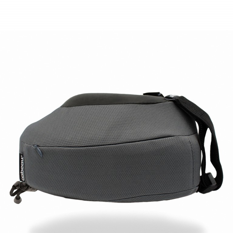 Nackenkissen Evolution S3 Steel Grey, Farbe: grau, Marke: Cabeau, EAN: 0815158012962, Abmessungen in cm: 24x25x13, Bild 5 von 8
