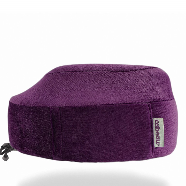 Nackenkissen Evolution Classic Plum, Farbe: flieder/lila, Marke: Cabeau, EAN: 0815158013099, Abmessungen in cm: 24x25x13, Bild 4 von 5