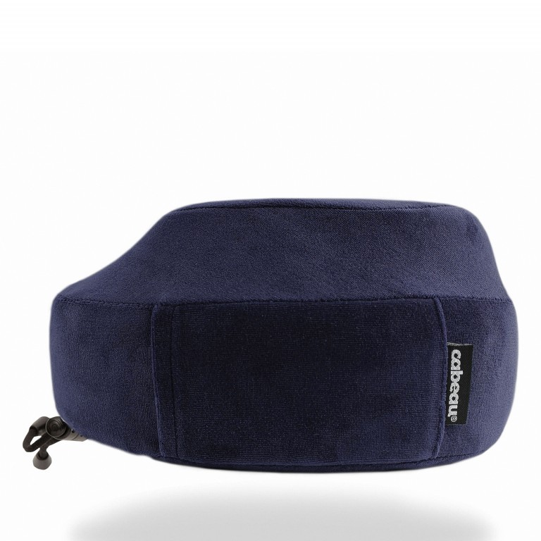 Nackenkissen Evolution Classic Navy, Farbe: blau/petrol, Marke: Cabeau, EAN: 0815158013051, Abmessungen in cm: 24x25x13, Bild 4 von 5