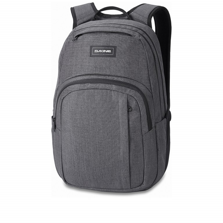 Schulrucksack Campus M Volumen 25 Liter Carbon, Farbe: grau, Marke: Dakine, EAN: 0610934311501, Abmessungen in cm: 30x47x18, Bild 1 von 5