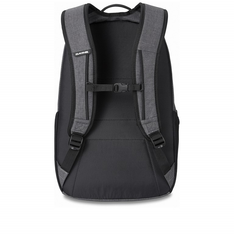 Schulrucksack Campus M Volumen 25 Liter Carbon, Farbe: grau, Marke: Dakine, EAN: 0194626553702, Abmessungen in cm: 30x47x18, Bild 2 von 5